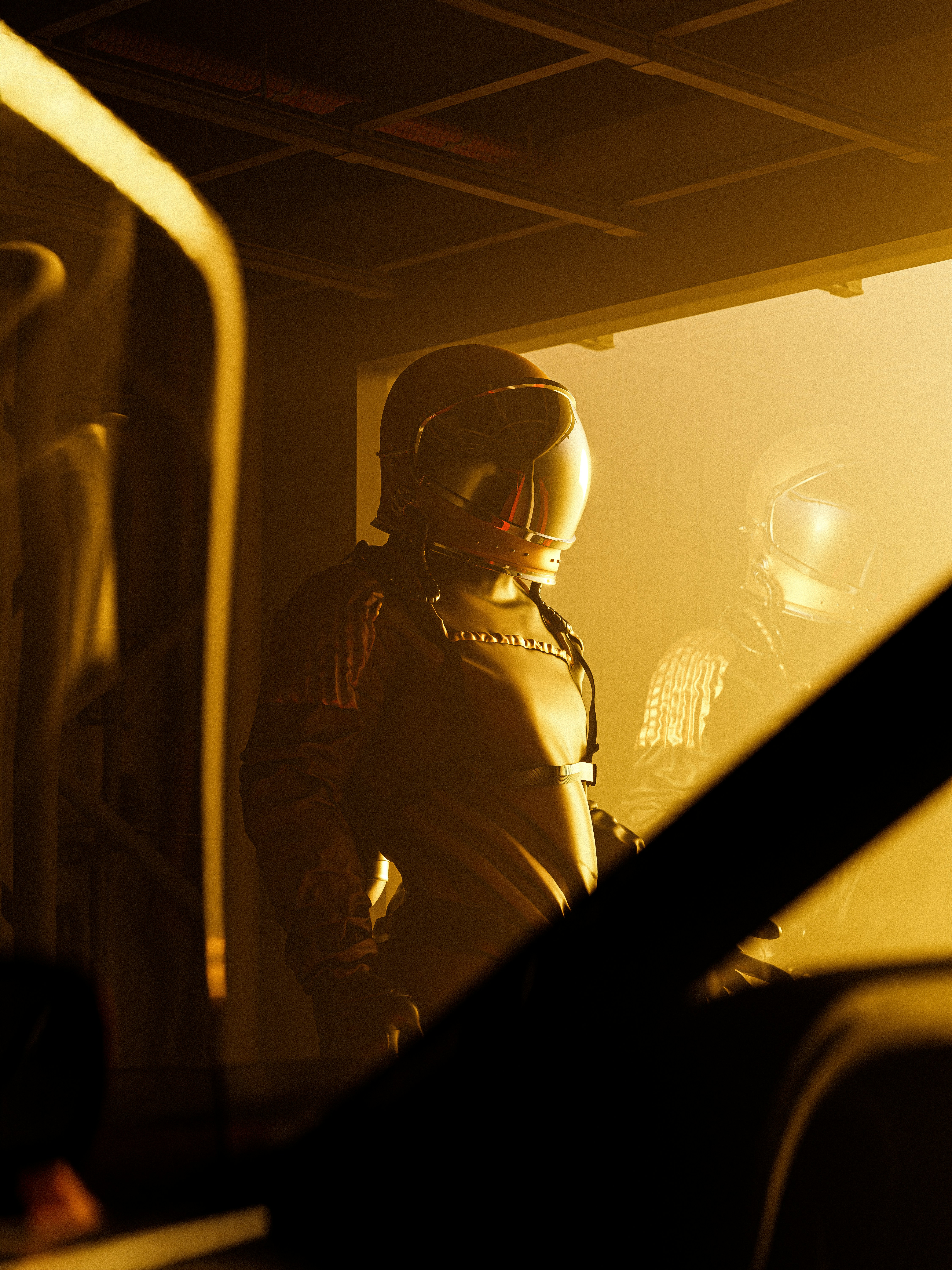 Golden astronaut